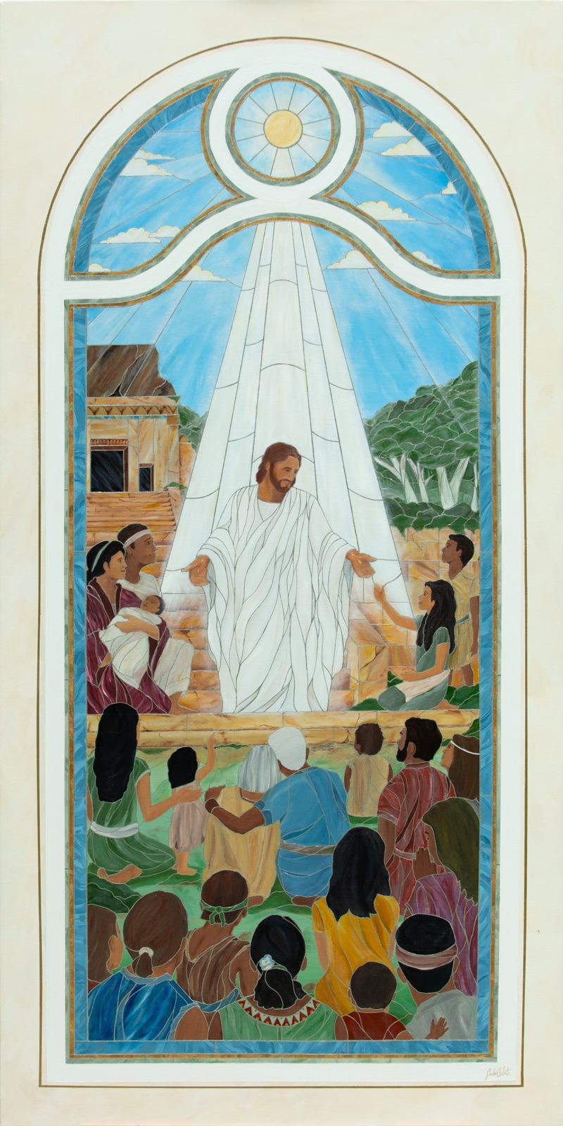 Arise and Come Forth Unto Me — painting by Jacob Askeroth
