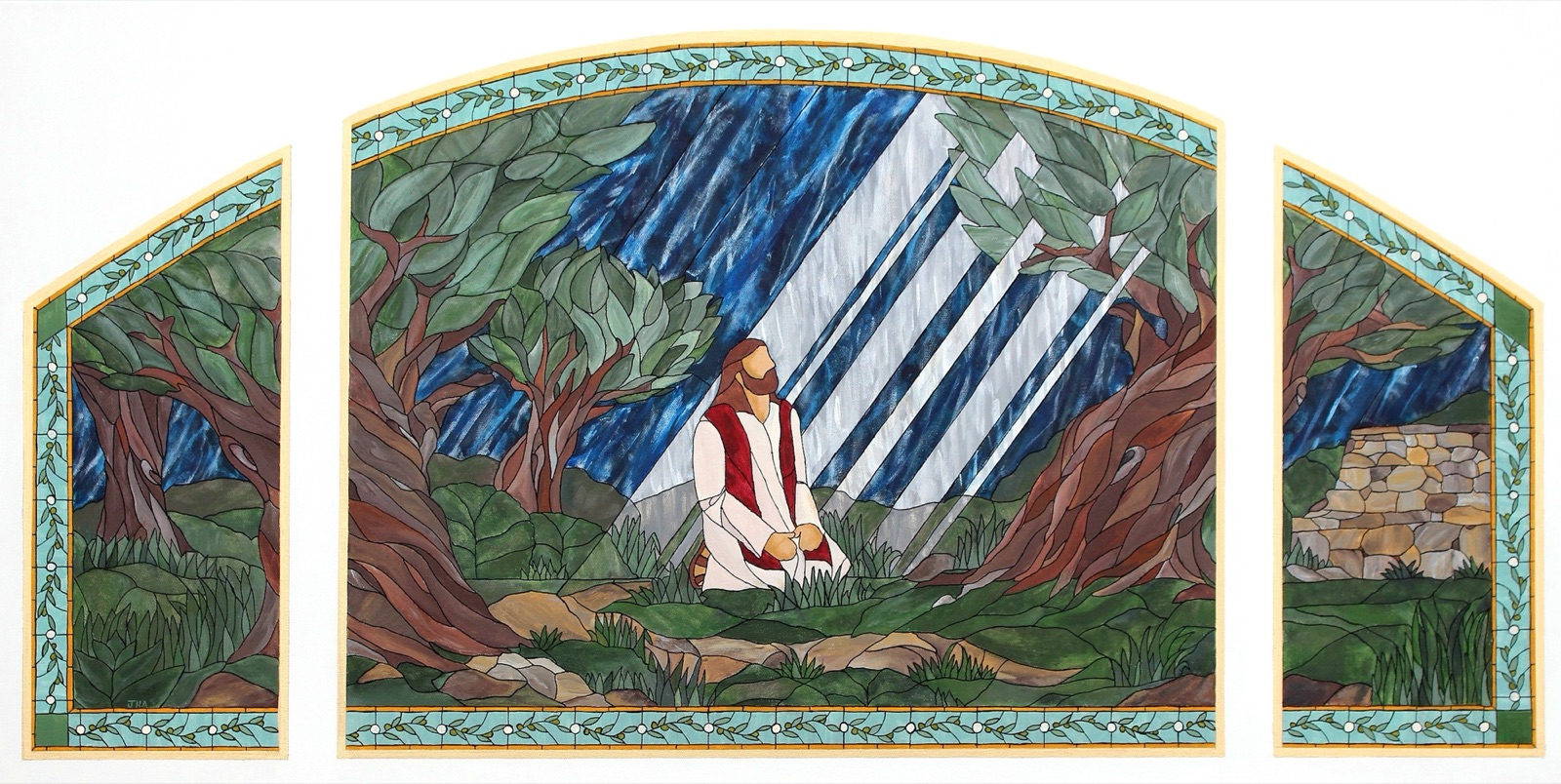 Father, All Things Are Possible Unto Thee — painting by Jacob Askeroth